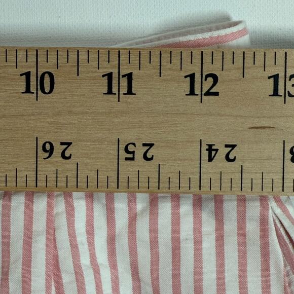 Vintage 80s Charter Club Jamie Justin Pink White Candy Stripe Skirt Sz 6 - Picture 5 of 8